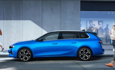 2022 Vauxhall Astra Sports Tourer Side Wallpapers 450x275 (11)