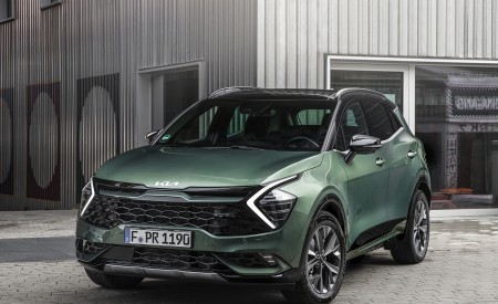 2023 Kia Sportage (Color: Experience Green; Euro-Spec) Front Wallpapers 450x275 (52)