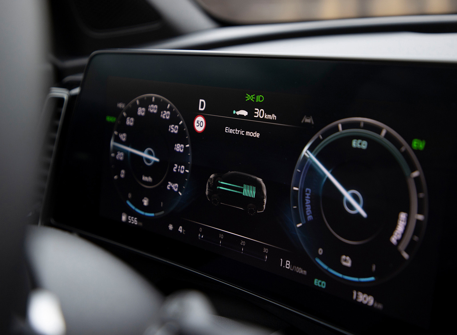 2023 Kia Sportage PHEV (Euro-Spec) Digital Instrument Cluster Wallpapers #22 of 29