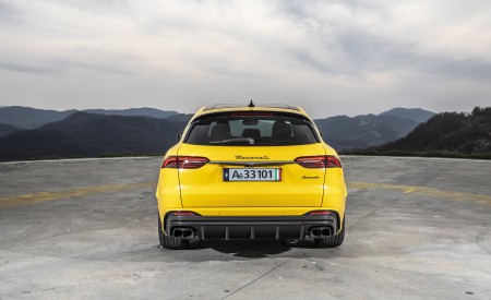 2023 Maserati Grecale Trofeo (Color: Giallo Corse) Rear Wallpapers 450x275 (37)