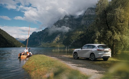 2023 Mazda CX-60 PHEV Rear Three-Quarter Wallpapers 450x275 (3)