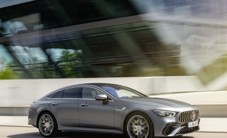 2023 Mercedes-AMG GT 63 S 4-Door Coupe Front Three-Quarter Wallpapers 450x275 (6)