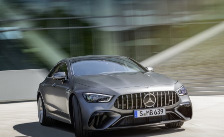 2023 Mercedes-AMG GT 63 S 4-Door Coupe Front Wallpapers 450x275 (4)