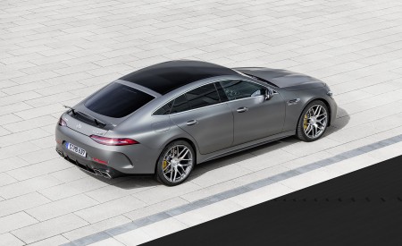 2023 Mercedes-AMG GT 63 S 4-Door Coupe Rear Three-Quarter Wallpapers 450x275 (11)