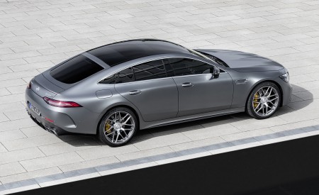 2023 Mercedes-AMG GT 63 S 4-Door Coupe Rear Three-Quarter Wallpapers 450x275 (12)
