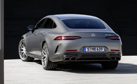 2023 Mercedes-AMG GT 63 S 4-Door Coupe Rear Wallpapers 450x275 (15)