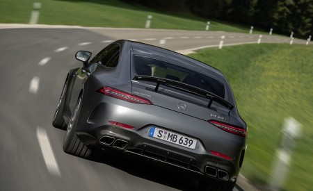 2023 Mercedes-AMG GT 63 S 4-Door Coupe Rear Wallpapers 450x275 (5)