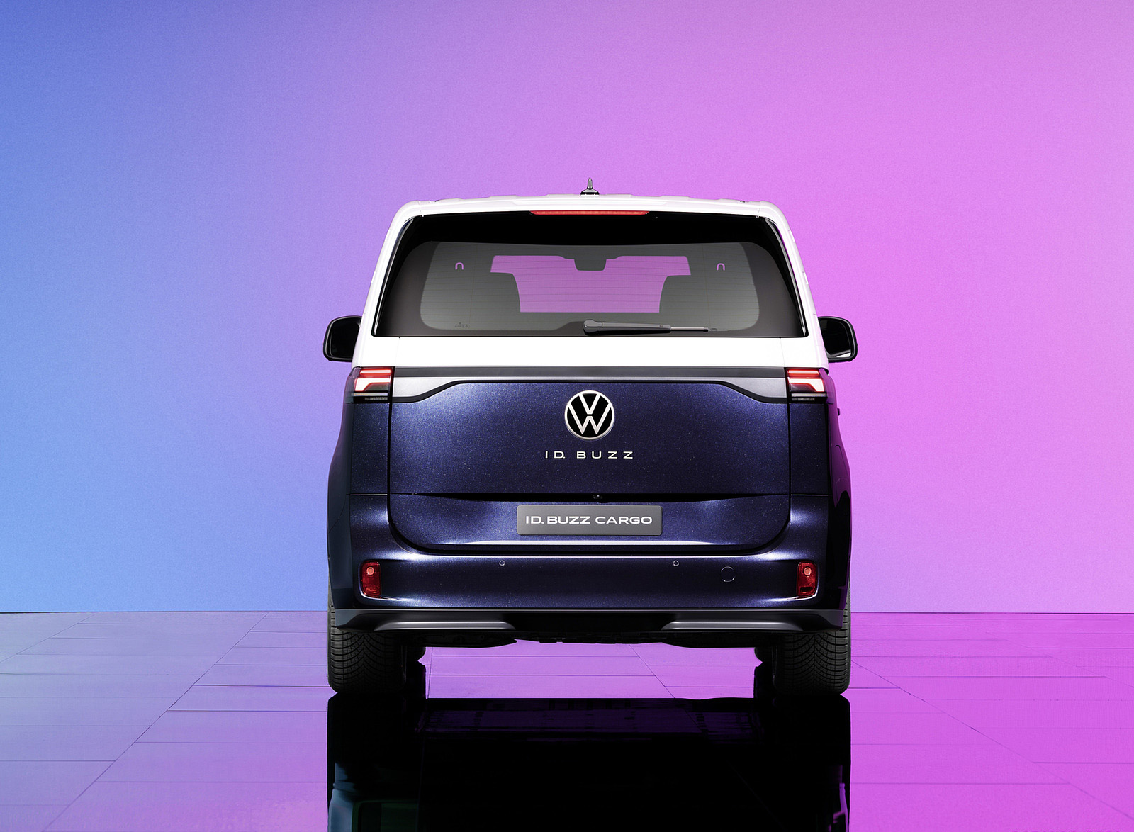 2024 Volkswagen ID. Buzz Cargo Rear Wallpapers (4)