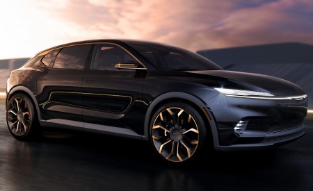 2022 Chrysler Airflow Graphite Concept Front Three-Quarter Wallpapers 450x275 (4)