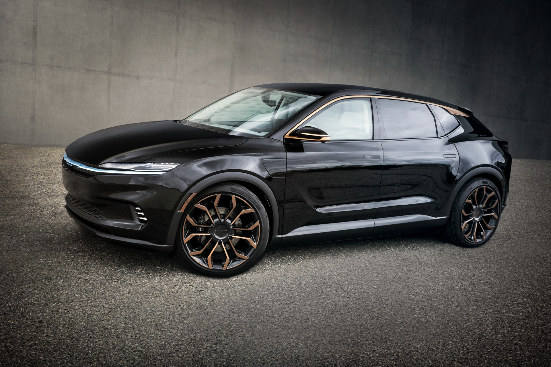 2022 Chrysler Airflow Graphite Concept Front Three-Quarter Wallpapers (2)