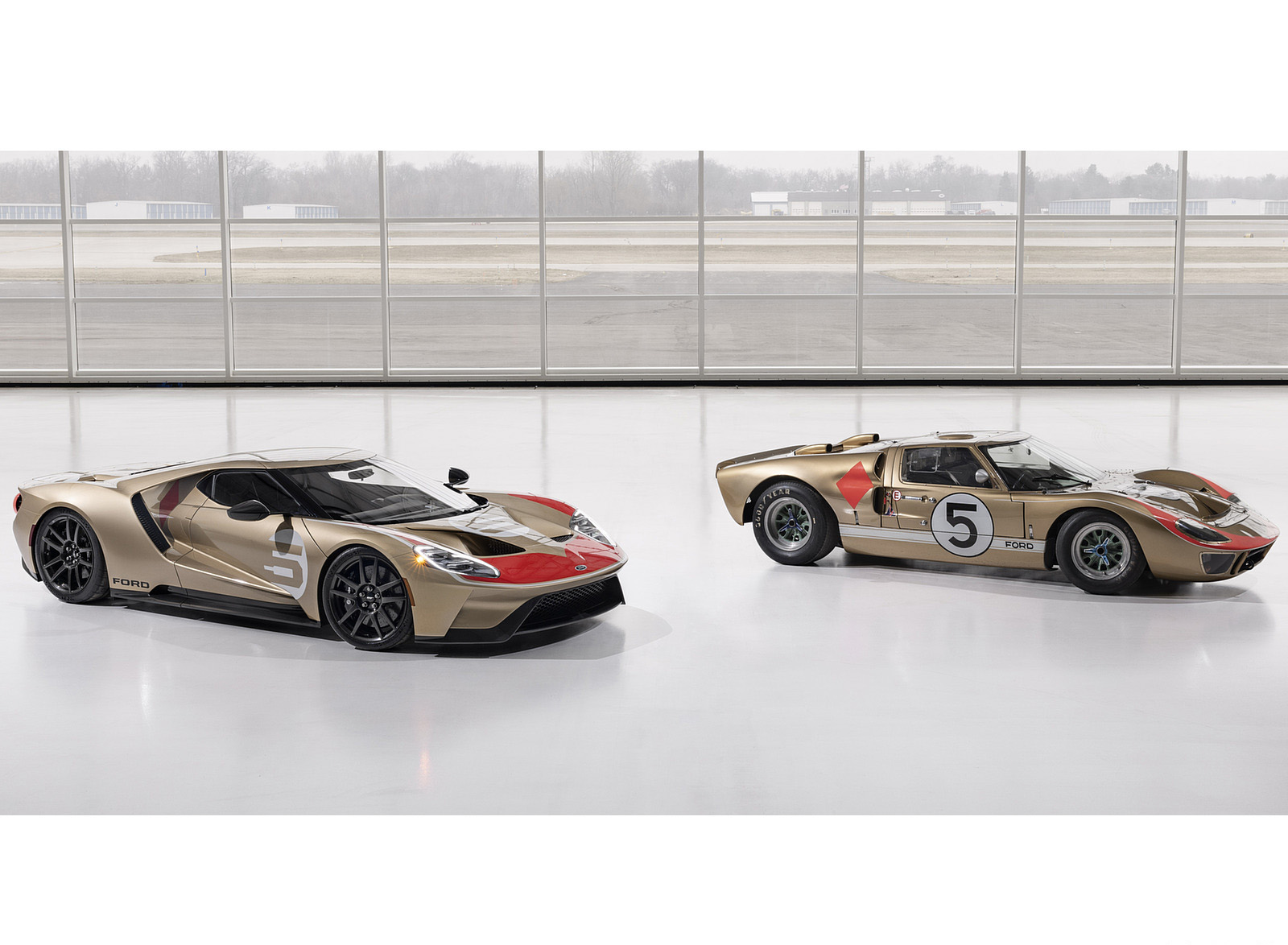 2022 Ford GT Holman Moody Heritage Edition and Ford GT40 MK II Wallpapers (11)
