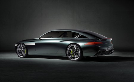 2022 Genesis X Speedium Coupe Concept Rear Three-Quarter Wallpapers 450x275 (2)