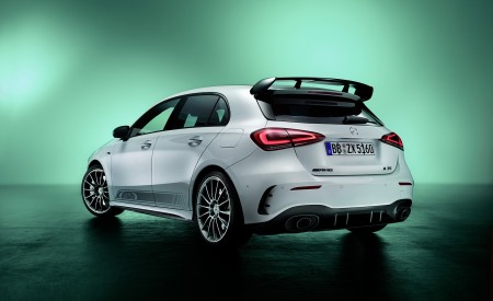 2022 Mercedes-AMG A 35 Edition 55 Rear Three-Quarter Wallpapers 450x275 (3)