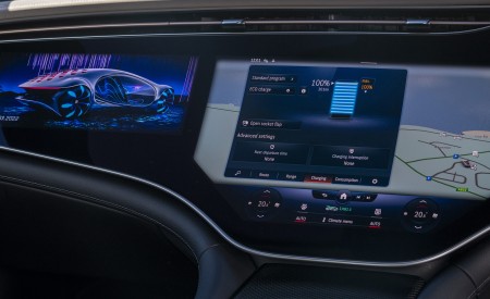 2022 Mercedes-AMG EQS 53 (UK-Spec) Central Console Wallpapers 450x275 (51)
