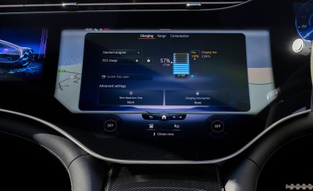 2022 Mercedes-AMG EQS 53 (UK-Spec) Central Console Wallpapers 450x275 (52)