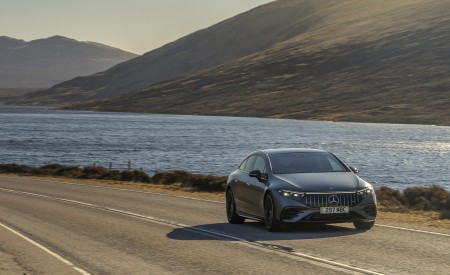 2022 Mercedes-AMG EQS 53 (UK-Spec) Front Wallpapers 450x275 (4)