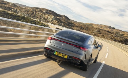 2022 Mercedes-AMG EQS 53 (UK-Spec) Rear Wallpapers 450x275 (6)