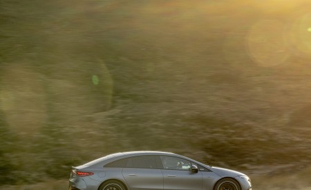 2022 Mercedes-AMG EQS 53 (UK-Spec) Side Wallpapers 450x275 (21)