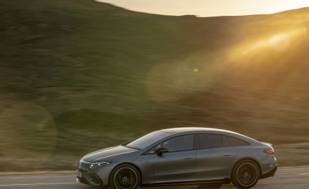 2022 Mercedes-AMG EQS 53 (UK-Spec) Side Wallpapers 450x275 (18)