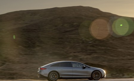 2022 Mercedes-AMG EQS 53 (UK-Spec) Side Wallpapers 450x275 (15)