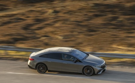 2022 Mercedes-AMG EQS 53 (UK-Spec) Side Wallpapers 450x275 (16)