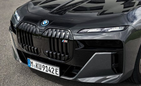 2023 BMW M760e xDrive Grille Wallpapers 450x275 (26)