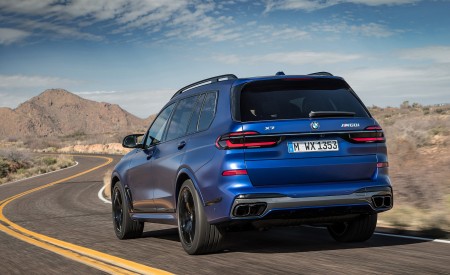 2023 BMW X7 M60i xDrive Rear Three-Quarter Wallpapers 450x275 (4)