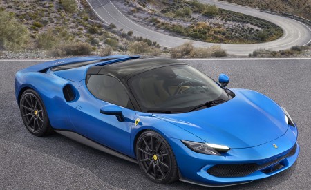 2023 Ferrari 296 GTS Front Three-Quarter Wallpapers 450x275 (2)