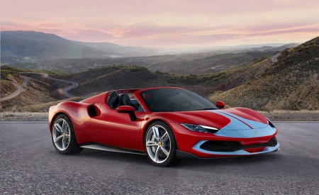 2023 Ferrari 296 GTS Front Three-Quarter Wallpapers 450x275 (21)