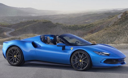 2023 Ferrari 296 GTS Front Three-Quarter Wallpapers 450x275 (3)