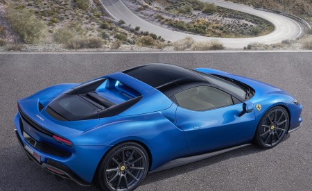 2023 Ferrari 296 GTS Rear Three-Quarter Wallpapers 450x275 (4)