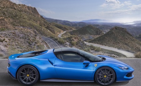 2023 Ferrari 296 GTS Side Wallpapers 450x275 (6)