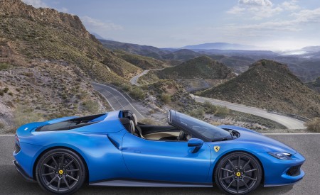 2023 Ferrari 296 GTS Side Wallpapers  450x275 (7)