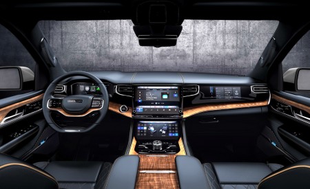 2023 Jeep Grand Wagoneer L Interior Cockpit Wallpapers 450x275 (101)