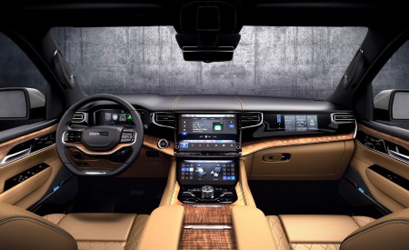 2023 Jeep Grand Wagoneer L Interior Cockpit Wallpapers 450x275 (104)