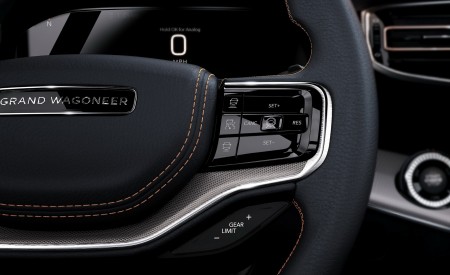 2023 Jeep Grand Wagoneer L Interior Steering Wheel Wallpapers 450x275 (95)