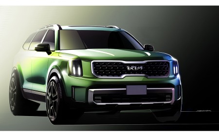 2023 Kia Telluride Design Sketch Wallpapers  450x275 (45)