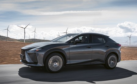 2023 Lexus RZ 450e Front Three-Quarter Wallpapers 450x275 (7)