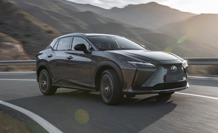 2023 Lexus RZ 450e Front Three-Quarter Wallpapers 450x275 (2)