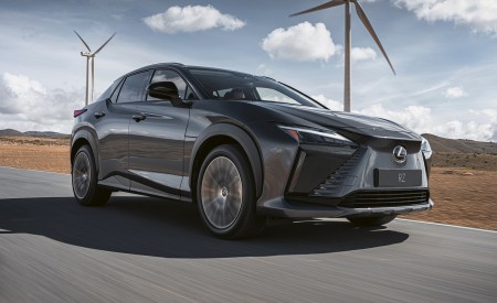 2023 Lexus RZ 450e Front Three-Quarter Wallpapers 450x275 (8)