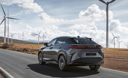 2023 Lexus RZ 450e Rear Three-Quarter Wallpapers 450x275 (9)