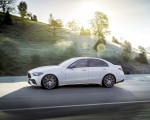2023 Mercedes-AMG C 43 4MATIC (Color: Opalite White) Side Wallpapers 150x120 (3)