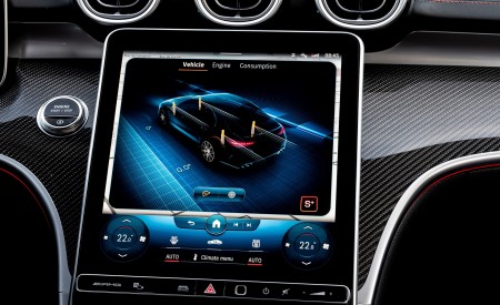 2023 Mercedes-AMG C 43 Central Console Wallpapers  450x275 (53)