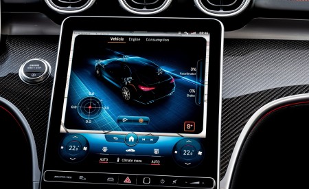 2023 Mercedes-AMG C 43 Central Console Wallpapers 450x275 (54)