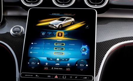 2023 Mercedes-AMG C 43 Central Console Wallpapers 450x275 (56)
