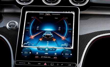 2023 Mercedes-AMG C 43 Central Console Wallpapers 450x275 (57)