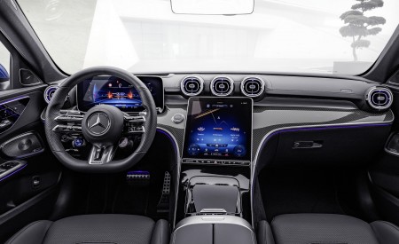 2023 Mercedes-AMG C 43 Estate 4MATIC T-Modell (Color: Spectral Blue) Interior Cockpit Wallpapers 450x275 (22)
