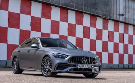 2023 Mercedes-AMG C 43 Front Three-Quarter Wallpapers 450x275 (73)