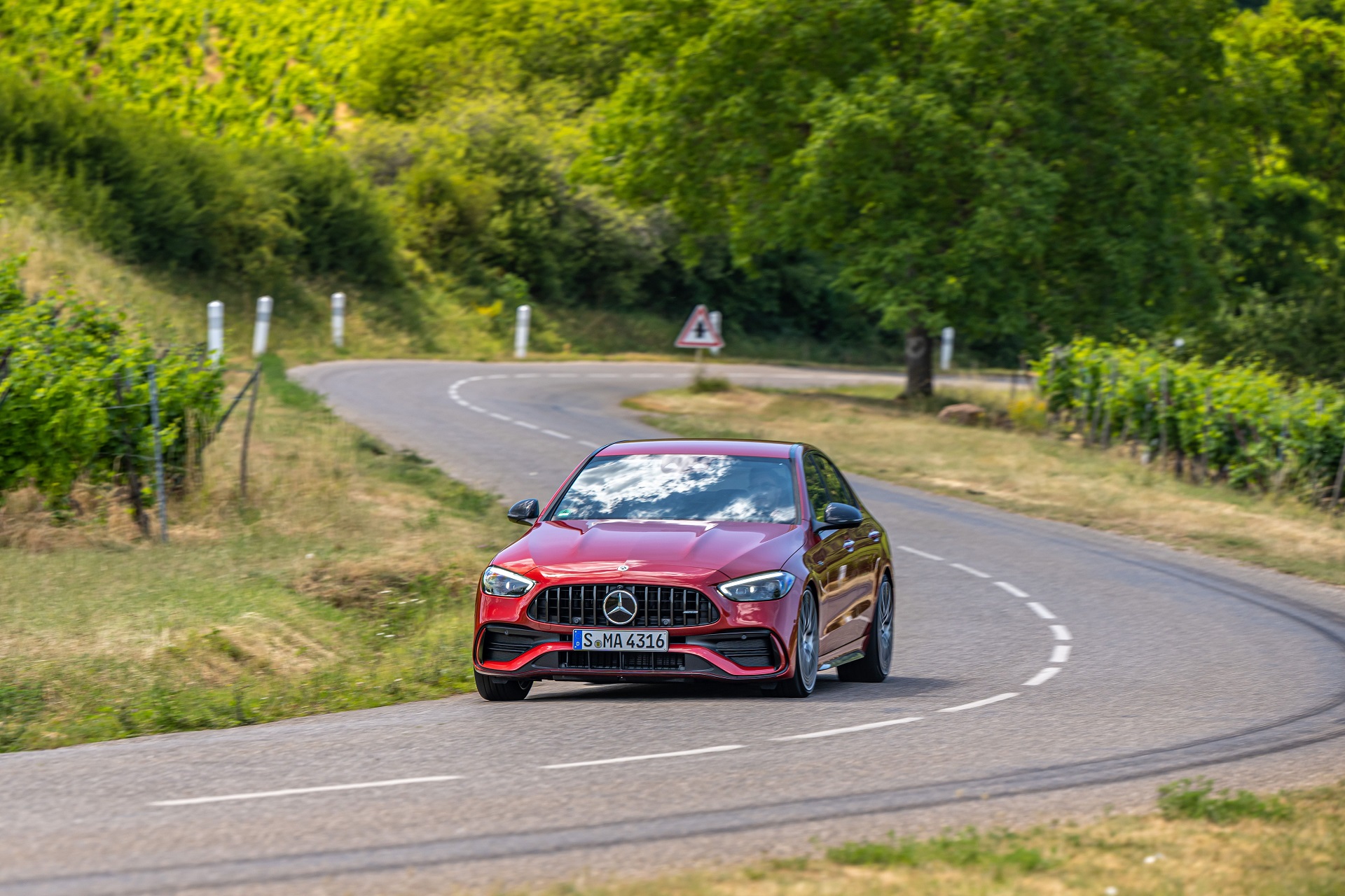2023 Mercedes-AMG C 43 Front Wallpapers #34 of 94