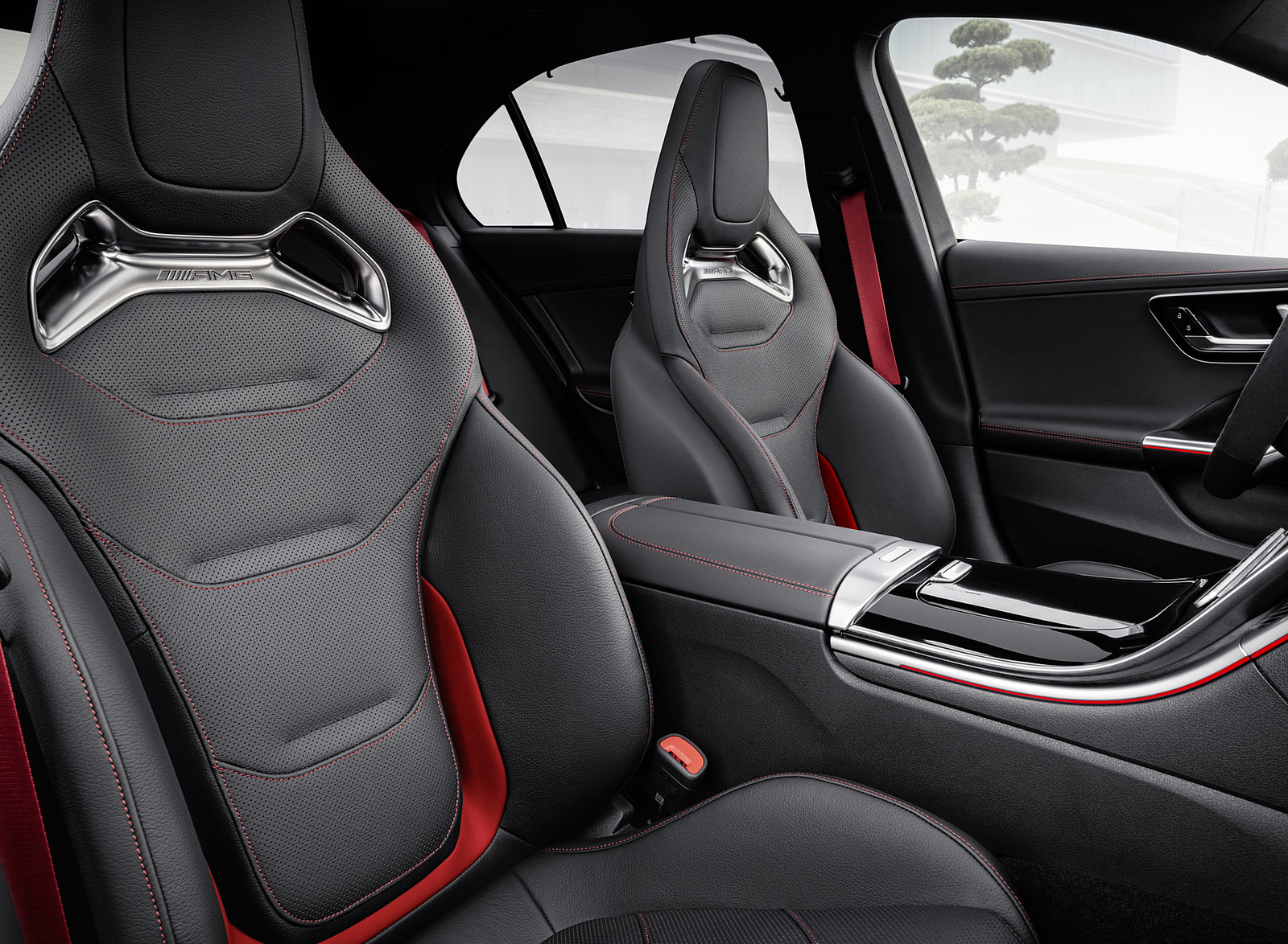 2023 Mercedes-AMG C 43 Interior Front Seats Wallpapers #27 of 94